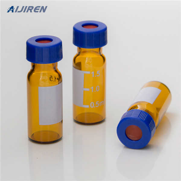 Common use borosil 2ml hplc 9-425 Glass vial with closures for wholesales